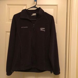 COLUMBIA ZIP UP - US ROWING - BLACK